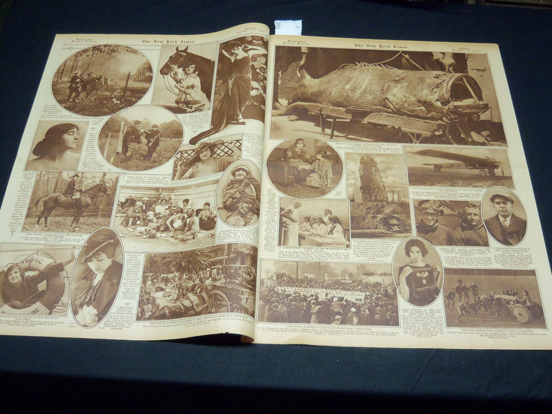 1922 NOVEMBER 12 NEW YORK TIMES PICTURE SECTION - ALFRED E. SMITH - NT 8860