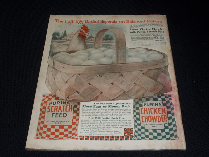 1919 SEPTEMBER 27 THE COUNTRY GENTLEMAN MAGAZINE ILLUSTRATED COVER ART - E 2895