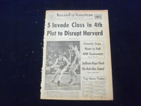 1969 MAR 12 BOSTON RECORD AMERICAN NEWSPAPER-PHIL ESPOSITO BREAKS RECORD-NP 6329