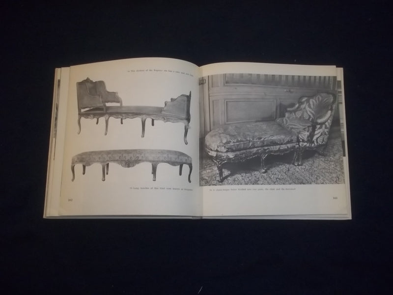 1960'S FRENCH EIGHTEENTH CENTURY FURNITURE HARDCOVER BOOK BY G. SOUCHAL- KD 8146