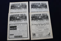 1932 THE AMERICAN FIELD SPORTSMAN'S NEWSPAPER OF AMERICA - LOT OF 28 - NP 8861