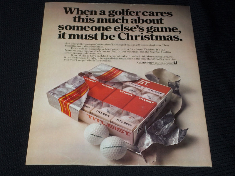 1973 NOVEMBER 30 GOLF WORLD NEWSWEEKLY MAGAZINE - MILLER & NICKLAUS - E 6150