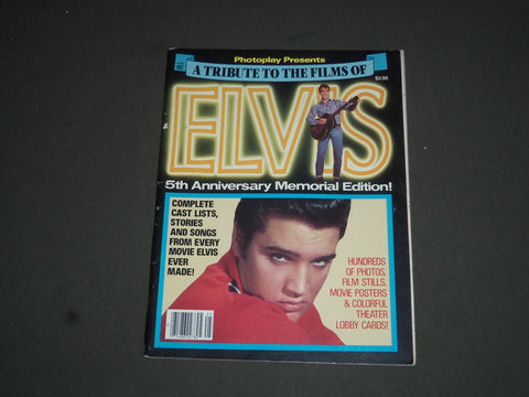 1982 PHOTOPLAY MAGAZINE - A TRIBUTE TO THE FILMS OF ELVIS PRESLEY - SP 7815