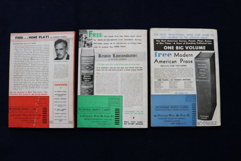 1934 THE GOLDEN BOOK MAGAZINE - COMPLETE YEAR - LOT OF 12 - O 3455