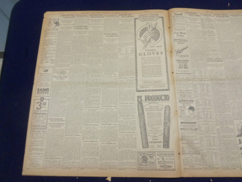 1922 NOVEMBER 25 NEW YORK TIMES - MYSTERY OIL STOCK ON EXCHANGE 1 DAY - NT 8436