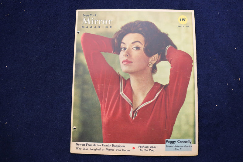 1960 MAY 15 NY MIRROR MAGAZINE - PEGGY CONNELLY COVER - E 22249