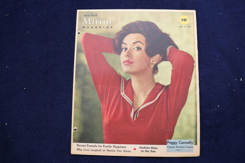 1960 MAY 15 NY MIRROR MAGAZINE - PEGGY CONNELLY COVER - E 22249