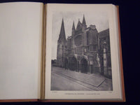 1900 MONOGRAPHIE DE LA CATHEDRALE DE CHARTRES BY ETIENNE HOUVET - FRENCH- KD 859