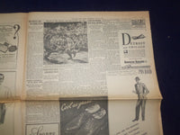 1944 JULY 13 NEW YORK TIMES - AMERICANS 1 1/2 MILES FROM ST. LO - NP 6591