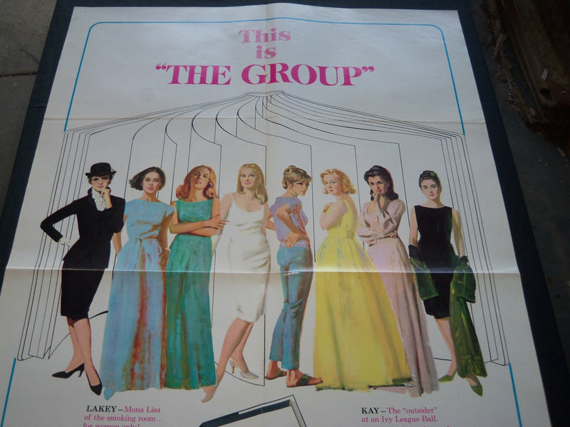 1966 THE GROUP MOVIE POSTER 41