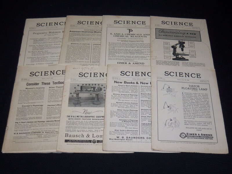 1934-1944 SCIENCE MAGAZINE LOT OF 39 ISSUES - O 3226C