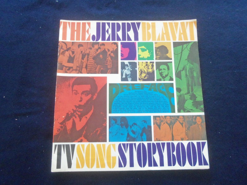 1960'S THE JERRY BLAVAT TV SONG STORYBOOK - J 8374