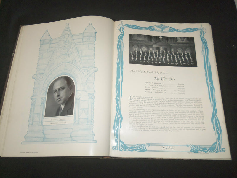 1929 DOMESDAY BOOKE GEORGETOWN COLLEGE YEARBOOK - WASHINGTON, D.C. - YB 2549
