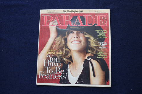 2008 MARCH 2 PARADE MAGAZINE - SHERYL CROW COVER - E 18413