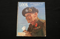 1943 AUGUST 10 LOOK MAGAZINE - GENERAL MONTGOMERY COVER - E 10161