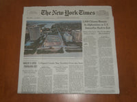2021 AUGUST 26 NEW YORK TIMES-1,500 CITIZENS REMAIN IN AFGHANISTAN AS U.S. EXITS