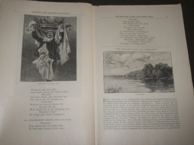 1880 HARPER'S MONTHLY MAGAZINE LOT 12 COMPLETE YR - ILLUSTRATIONS & ADS - WR 246