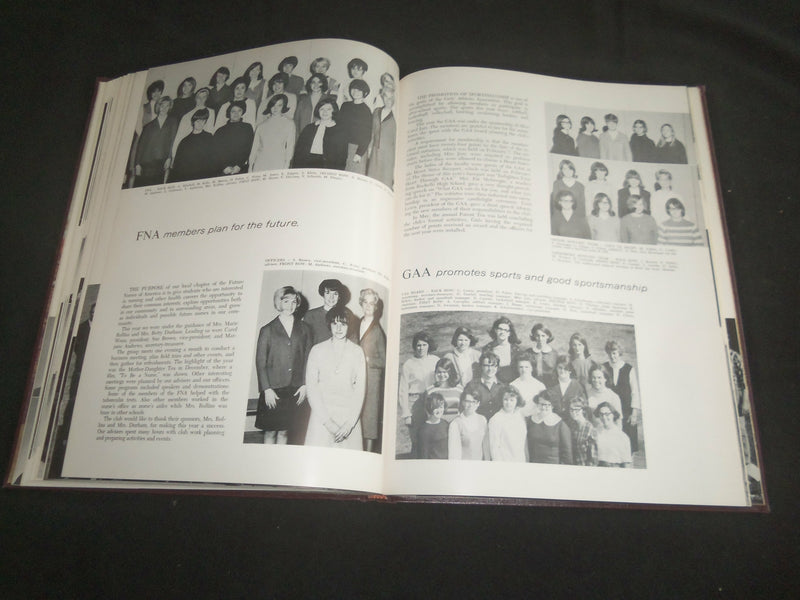 1967 ATODNEM MENDOTA HIGH SCHOOL YEARBOOK - MENDOTA, ILLINOIS - YB 2528