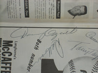 1974 PHILADELPHIA PHILLIES MAGAZINE & PROGRAM-ASHBURN & OZARK AUTOGRAPHS-ST 6818