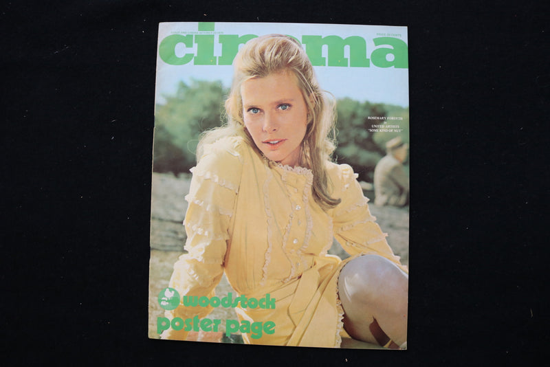 1970 OCTOBER 23 CINEMA MAGAZINE - ROSEMARY FORSYTH COVER - E 24202