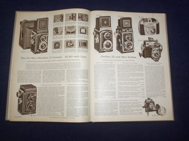 1956 MONTGOMERY WARD PHOTOGRAPHIC CATALOG - HARDCOVER - R 96U