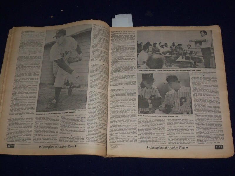 1990 SEPTEMBER 27 PHILADELPHIA DAILY NEWS - PHILLY'S CHAMPS OF OLD - NP 2971
