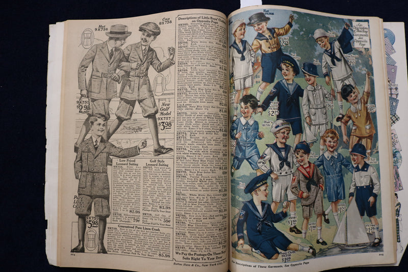 1922 SPRING & SUMMER STYLES BELLAS HESS & CO. CATALOG -CATALOGUE NO. 100 - K 768