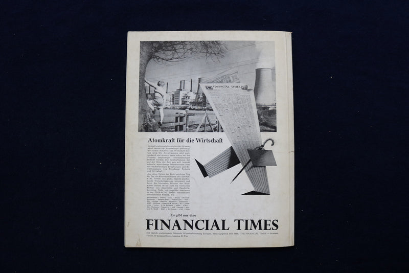 1960 FEBRUARY GEBRAUCHS GRAPHIK MAGAZINE - GERMAN/ENGLISH TEXT - E 11246