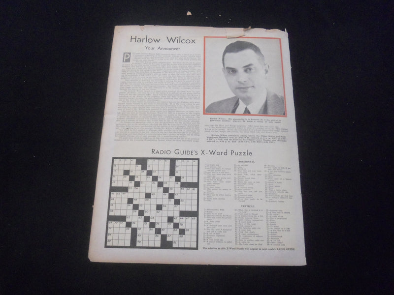 1935 OCTOBER 12 RADIO GUIDE MAGAZINE - LORETTA LEE ILLUSTRATED COVER - SP 9517C