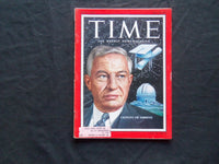 1955 MAY 16 TIME MAGAZINE - CALTECH'S LEE A. DUBRIDGE - T 1485