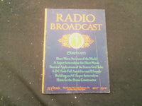 1928 MAY RADIO BROADCAST MAGAZINE - NICE COVER, ARTICLES & PHOTOS - B 434O