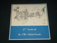 1965 2E FESTIVAL DE L'ILE SAINT-LOUIS FRENCH PROGRAM - J 3991