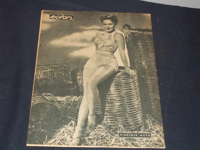 1950 #1038 ECRAN SPANISH MAGAZINE - TYRONE POWER COVER - E 26082