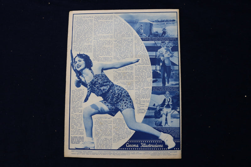 1936 JULY 8 CINEMA ILLUSTRAZIONE MAGAZINE - MARLENE DIETRICH - ITALIAN - E 23815