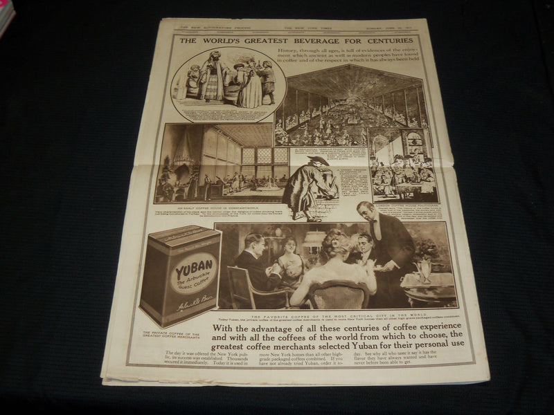 1915 JUNE 20 NEW YORK TIMES PICTURE SECTION - WEST POINT - WILSON - NP 5480