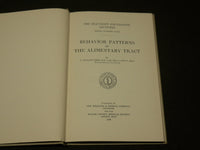 1930 BEHAVIOR PATTERNS OF THE ALIMENTARY TRACT BOOK BY T. WINGATE TODD - KD 6075