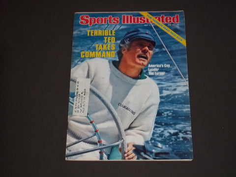 1977 JULY 4 SPORTS ILLUSTRATED MAGAZINE - TED TURNER COVER - SP 9080