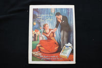 1937 JUNE COUNTRY GENTLEMAN MAGAZINE - BOY AND GIRL FIXING WAGON COVER - E 10807
