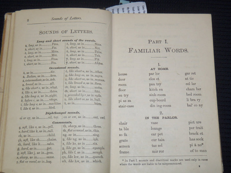 1875 MONROE'S PRACTICAL SPELLER BOOK BY LEWIS B. MONROE - K 2190