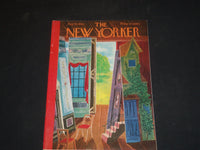 1962 AUGUST 18 THE NEW YORKER MAGAZINE - ILLUSTRATED COVER - NY 1124