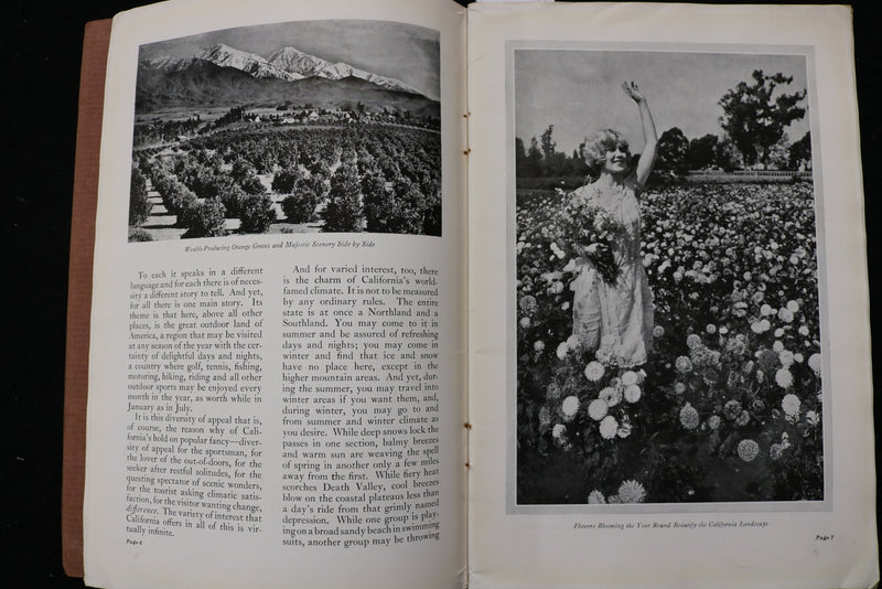 1926 CALIFORNIA VIEW BOOK - SOFTCOVER - K 2398