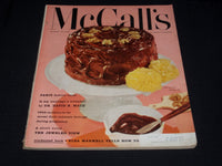 1957 OCTOBER MCCALL'S MAGAZINE VERY NICE FRONT COVER & FULL PAGE ADS - E 2474