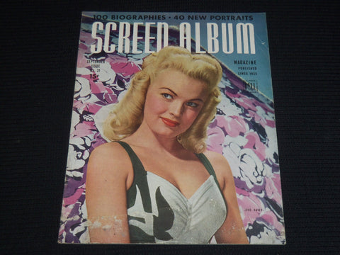 1945 SEPTEMBER SCREEN ALBUM MAGAZINE - JUNE HAVER COVER - E 13489