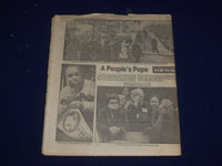 1979 OCTOBER 3 PHILADELPHIA DAILY NEWS - POPE JOHN PAUL II VISIT - NP 2977
