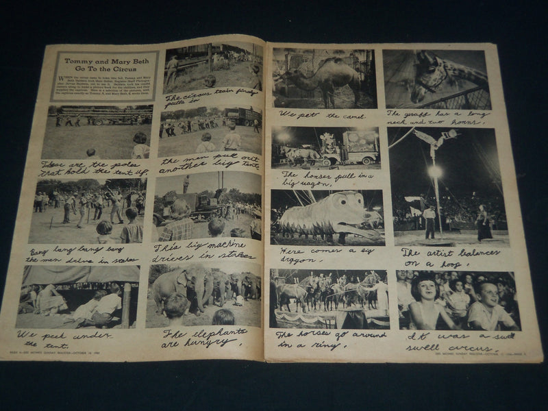 1950-1951 DES MOINES SUNDAY REGISTER PICTURE MAGAZINES LOT OF 3 - NP 3793
