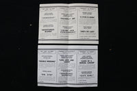 1935-1938 EDISON THEATRE MOVIE PROGRAMS - LOT OF 6 - K 1972
