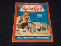 1932 MAY RADIO-CRAFT MAGAZINE VERY NICE COVERS & ADS - E 406