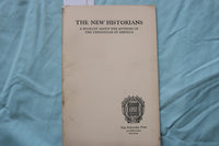 THE NEW HISTORIANS SOFTCOVER BOOKLET - YALE UNIVERSITY PRESS - K 3253