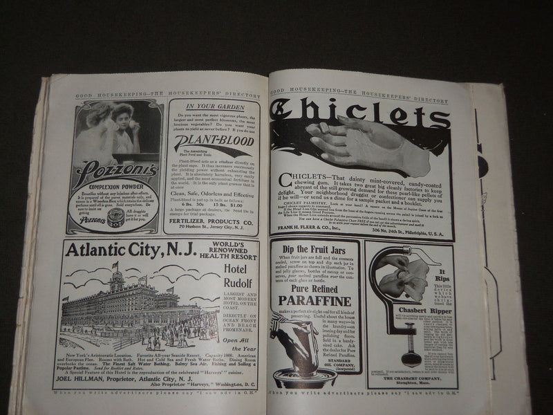 1907 JULY GOOD HOUSEKEEPING MAGAZINE - NICE ILLUSTRATIONS & ADS - J 3324