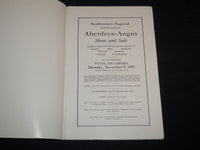 1951 SOUTHWESTERN REGIONAL ANGUS BREEDERS SHOW & SALE CATALOG - J 9086